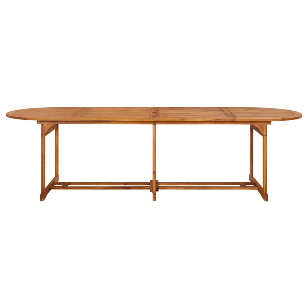 Vidaxl 13-Cz. Garden Furniture Set 280X90X75Cm Solid Acacia Wood