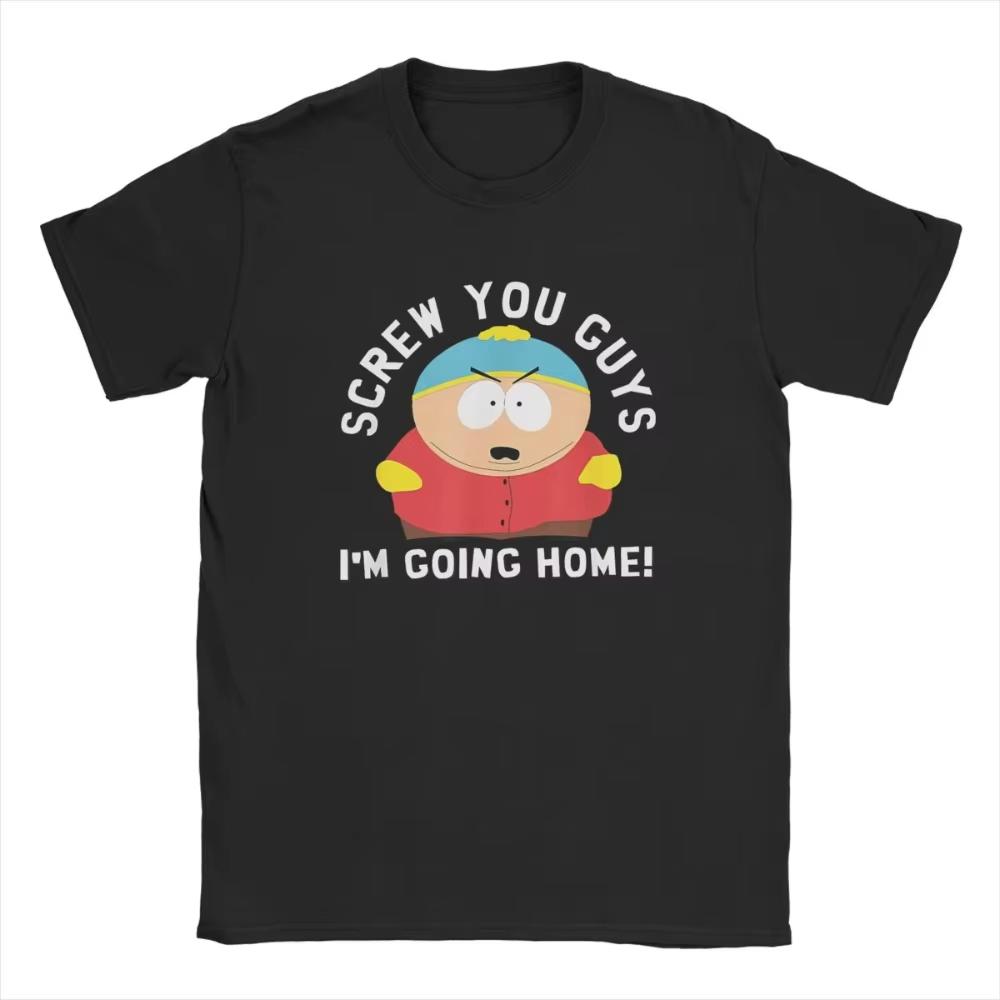 

New Arrival Mens Clothes Tee Shirt Graphic T-Shirts Men Tshirt for Men Ropa Hombre Crazy South Park Funny Cartoon Cute Comic ... S разноцветный