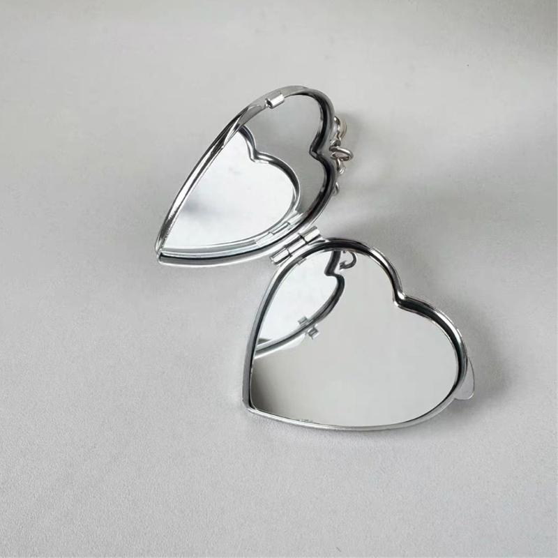 Lovely Bowknot Love Heart Charm Pendant Portable and Sturdy Acrylics Alloy Keychain Accessory for Fashionable Women