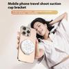 TELESIN P3-SUS-01 Sugkoppshållare för telefon Magnetisk Spegelglas Bärbar Silikon Telefonringhållare