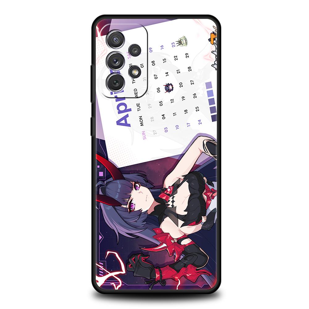 Honkai Impact 3rd Anime Game Case For Samsung A24 A12 A14 A32 A50 A70 A20E A20S A10 A10S A22 A30 A40 A34 A54 A42 A52 A04s Cover