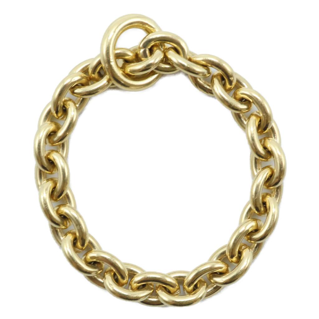 HIROTAKA K18 AB127GMR ALL ABOUT BASICS L Chain Ring Ring Yellow GoldUsed