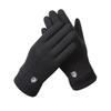 Men's Cycling Gloves Winter Thermal Windproof Touchscreen Outdoor Motorcycle Driving Hand Gloves Breathable Qui-drng