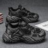 Scarpe sportive casual traspiranti in rete primaverile, suola morbida da corsa, leggere, suola spessa, rialzo, scarpe da papà
