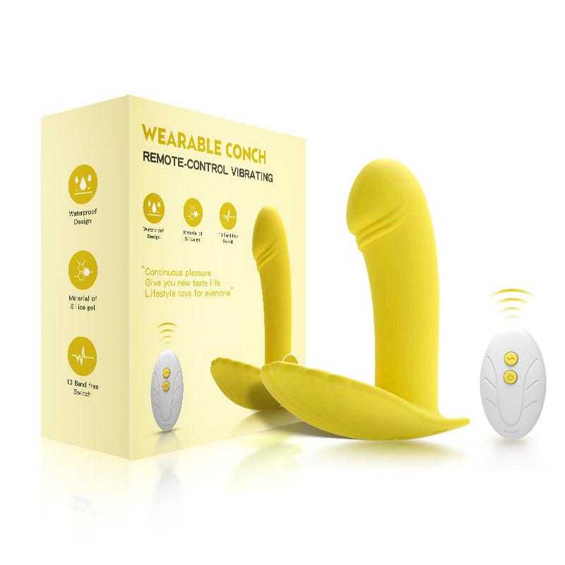 Wireless Remote Wearable Dildo Vibrator G-spot Clitoral Stimulator Butterfly Vibrating Panties Erotic Toys Adult Toys Female Orgasm Masturbator