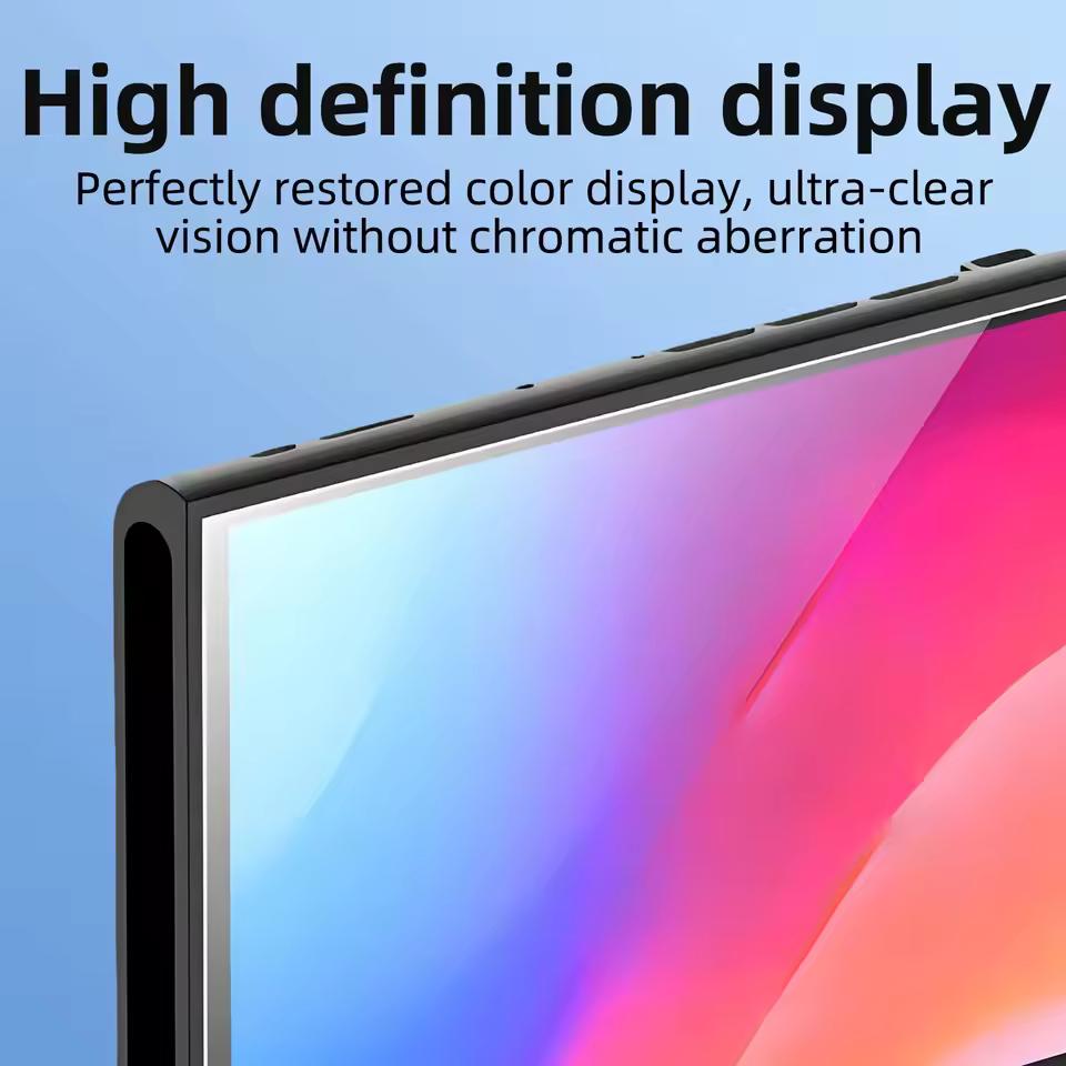 Easy Installation Screen Protector for Nintendo Switch 2 Game Console HD Tempered Glass Anti-Scratch Films with Joystick Caps