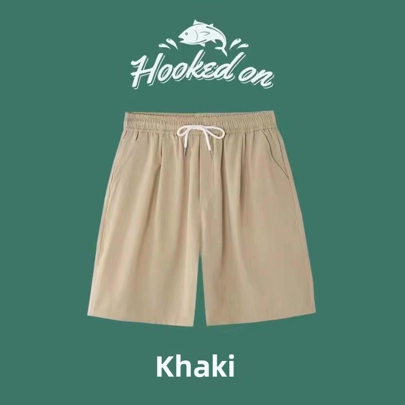 Summer Mens Casual Shorts With Bamboo Fiber Material For Beach And Home Wear In Youth Style