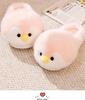 Penguin Plush Cotton Slippers for Women and Toddlers - Cute, Cozy, Thick-Soled Indoor Fur Nest Shoes