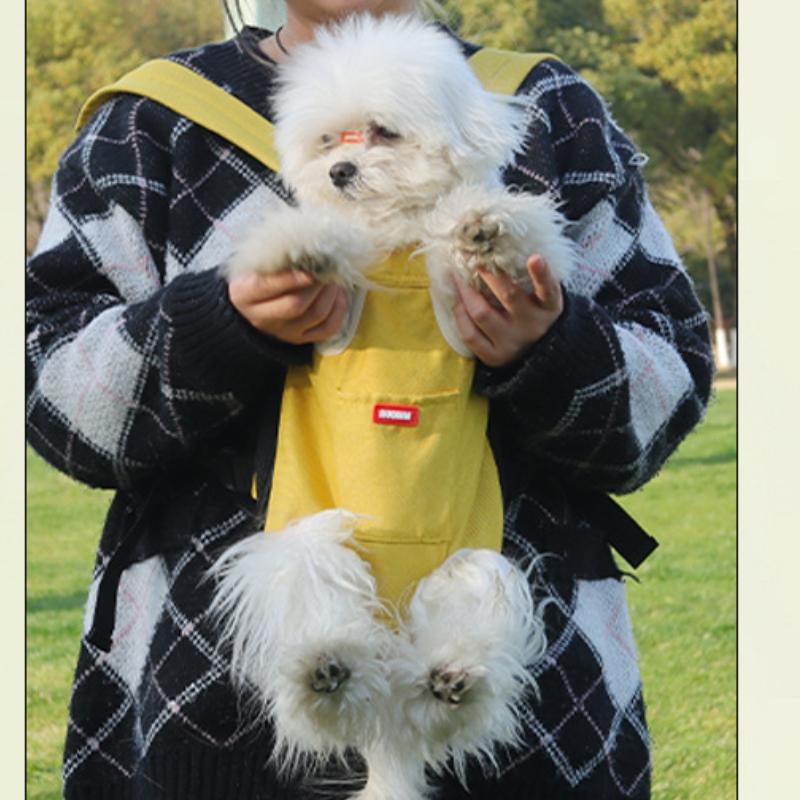 Portable Pet Out Bag Double Shoulder Breathable Cat Bag Outcrop Out Comfortable Dog Backpack Pet Bag