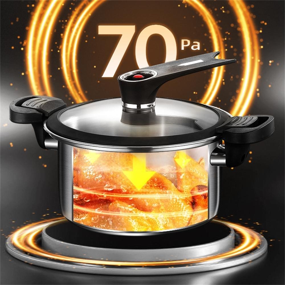 Pressure Cooker Slow Cooking Pot Effortless Cleanup
