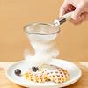 304 Stainless Steel Mesh Filter Spoon Juice Soybean Milk Strainer Plastic Handle Flour Sieve Colander Kitchen Baking Utensils