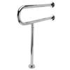 Handicap Grab Bars for Bathroom 27.6 Inch Toilet Safety Handrail Stainless Steel Hand Support Rail for Seniors Elderly Disabled