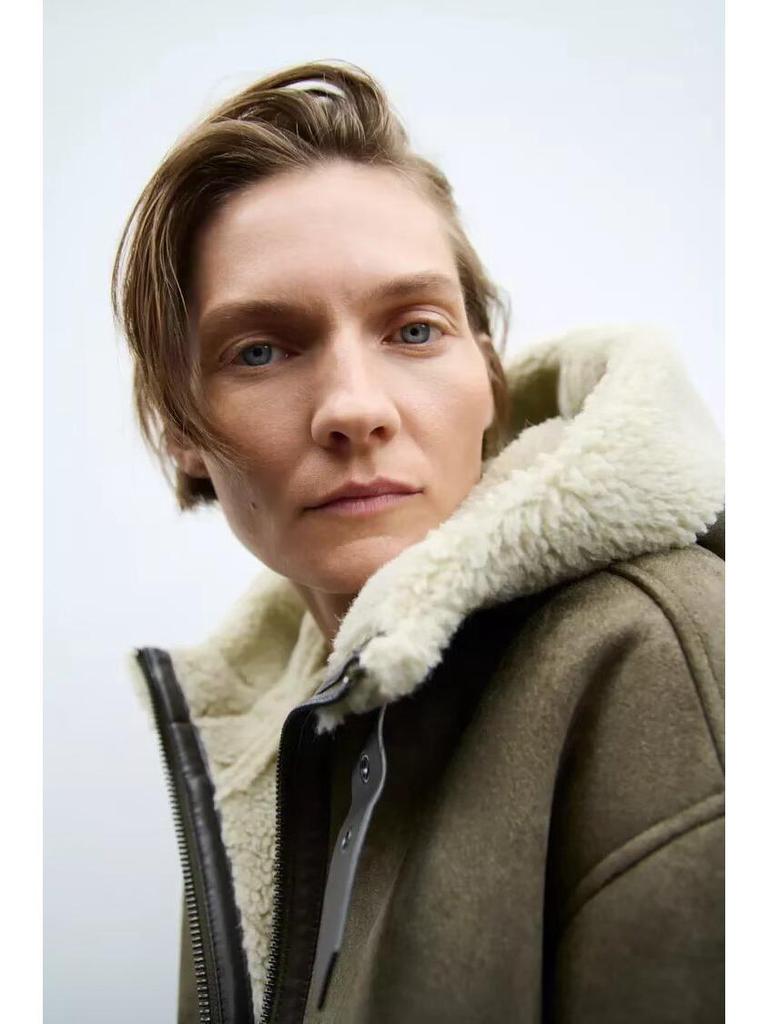 Women's Autumn/Winter Hooded Double-Sided Cotton Jacket - European & American French Style.