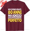 80 Years Funny Gift Male Birthday Unisex Dad Grandpa TShirt PraticaUnisexte Perfetto High Quality Cotton Adult Regular Short Sleeve