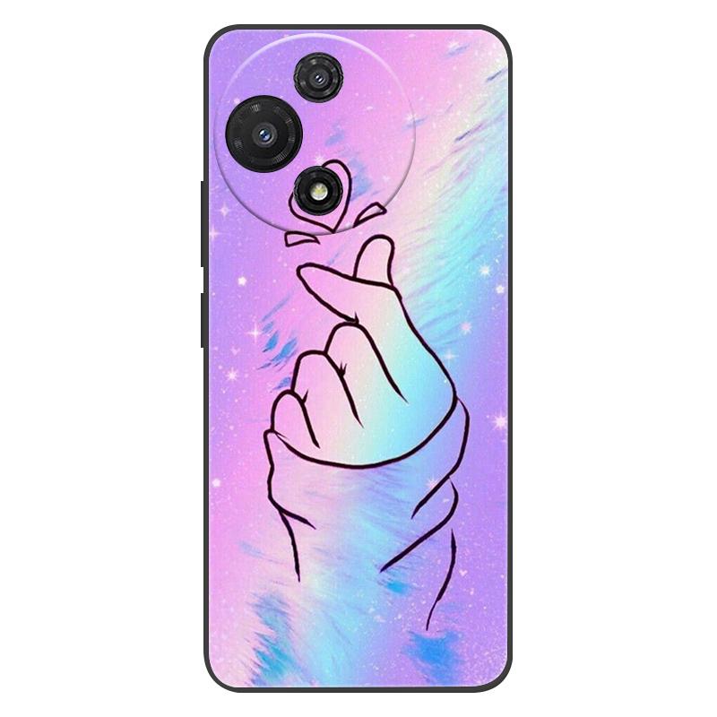 For TCL 60 5G Case Silicone Luxury Space Soft Bumper for TCL 60 5G T521H Phone Cover TCL60 TPU Funda Fashion Coque shell