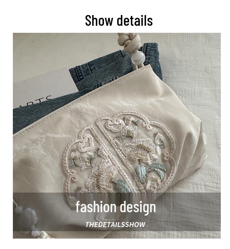 Trendy 2024 Chinese-Style Tassel Crossbody Bag - Women's Summer Fashion Shoulder Bag