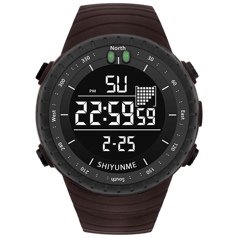 Shiyunmei Men's Multifunctional Waterproof LED Sport Watch