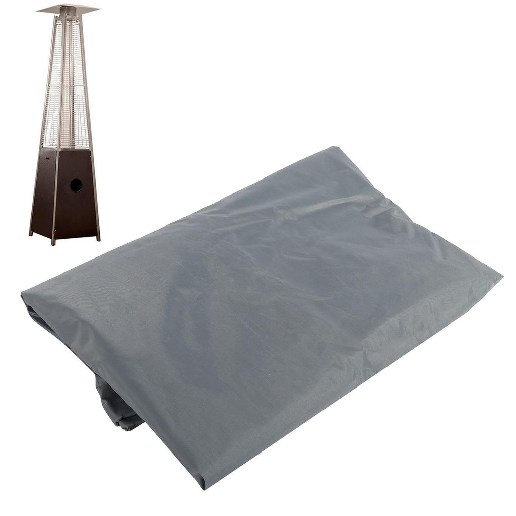 Outdoor Garden Patio Heater Cover Protector Canopy Patio Heater Waterproof  Dust Cover(Gray