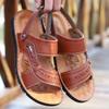 2025 new summer men's casual sandals open-toed hollow shoes men's slippers comfortable outdoor breathable beach shoes