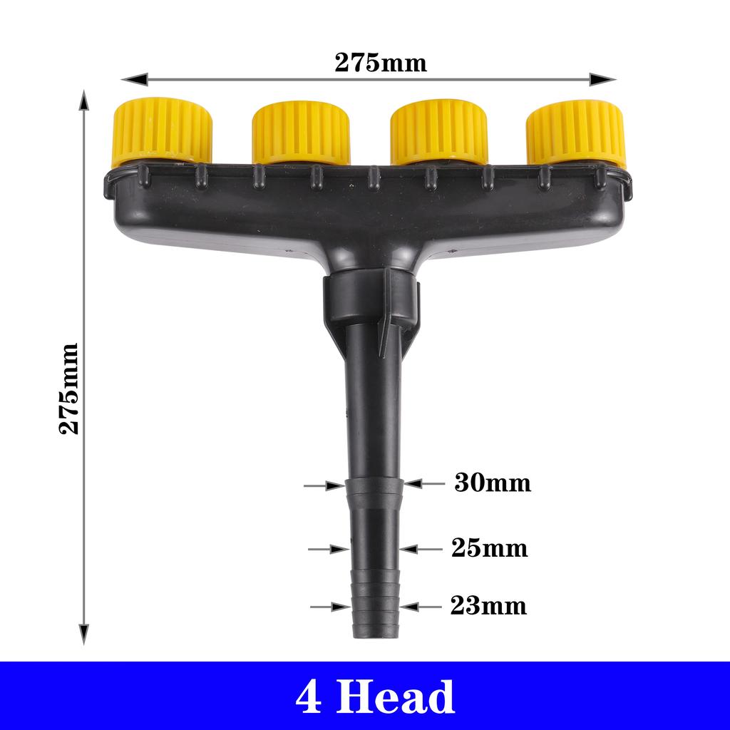Agriculture Atomizer Nozzle Garden Lawn Sprinkler Farm Vegetable Irrigation Adjustable Large Flow Watering Tool 3/4/5/6 Way