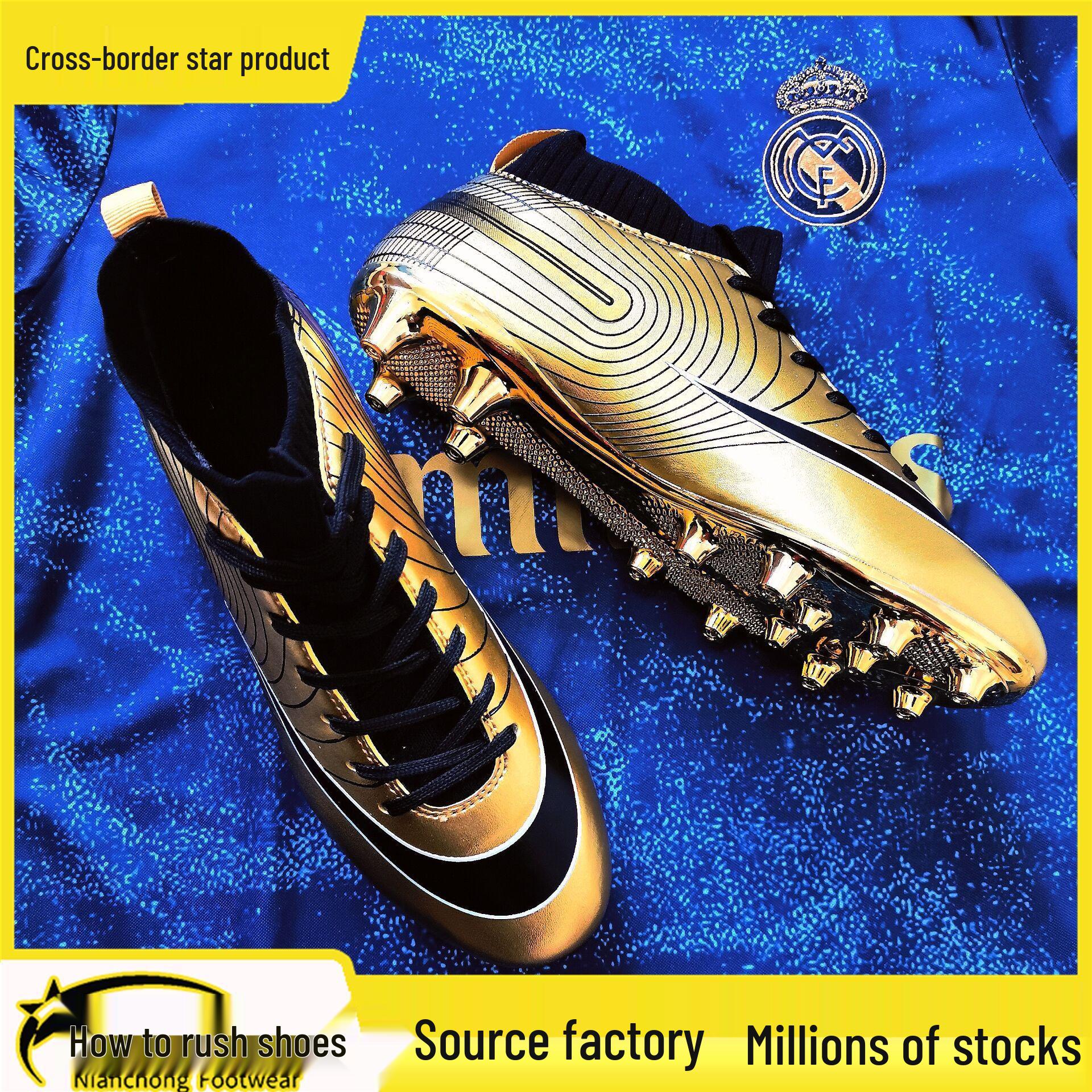 Assassin Men's Long Spike Football Shoes for Adults and Kids cm