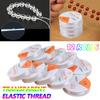 12/6/1 Rolls Clear Polyester Elastic Bracelet String Cord Stretch Bead Wire for Jewelry Making and Bracelet DIY Craft 0.4-1.0mm