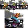 New Exciting Green Frog Car Charm Adorable Acrylic Keychain Home Decor Accessory