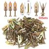 50Pcs Self-Tapping Drywall Anchor Kit with Storage Case Expansion Screws for Home DIY Wall Hanging Repair Projects