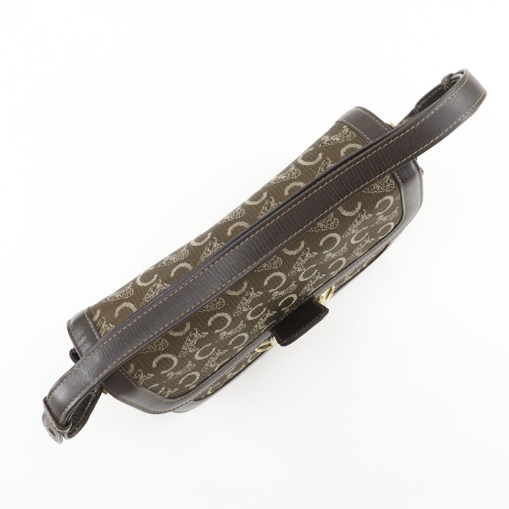 Celine Handtasche vintage Braun Canvas/Kalbsleder Damen Gebraucht