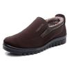 Men's Winter Fleece-Lined Waterproof Cloth Shoes