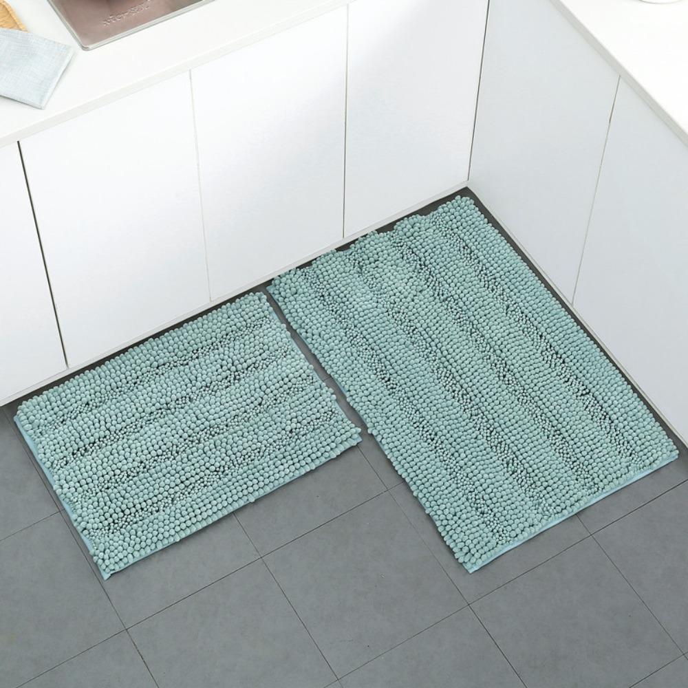 Verdickter Badezimmerteppich Rutschfeste Fußmatte Praktischer kleiner Teppich Schlafzimmer