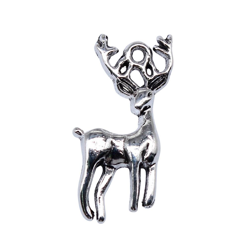Deer Antler Charms Christmas Day Pendants For Nature Inspired Jewelry