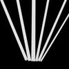 5-100pcs Architectural Model Making Rods , White ABS Square Plastic Sticks for Precision DIY Projects & Prototyping