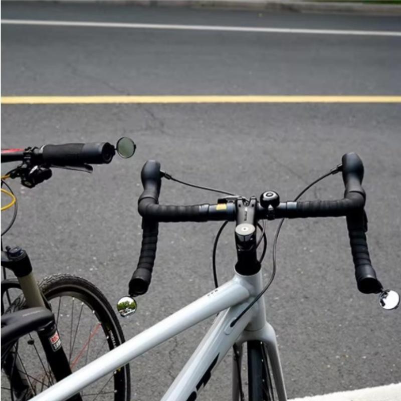 Bicycle Rearview Mirror 360 Rotation Adjustable Handlebar Rearview Mirror Bike Bar End Mirror for MTB Road Bike Accessories