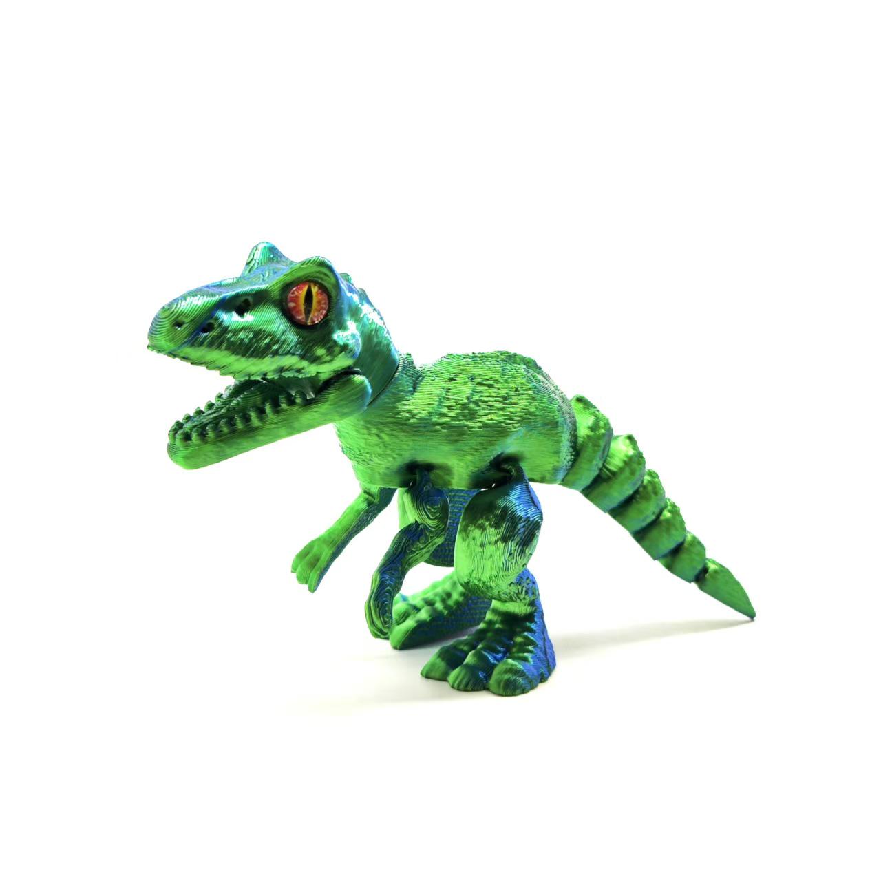 3D Printed Dinosaur Toy: Movable Jaw Tyrannosaurus Rex Handicraft Gift