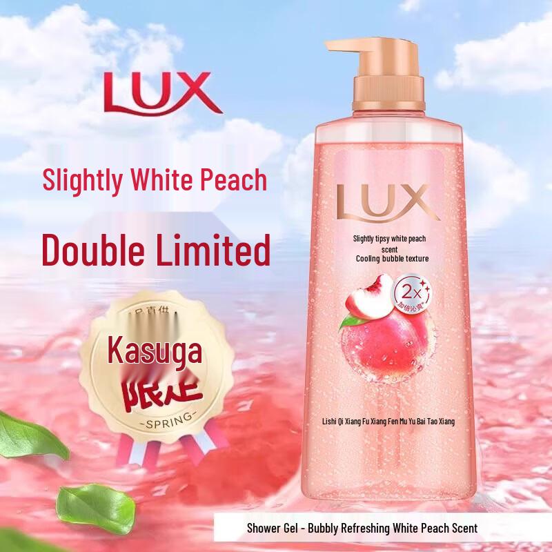

Lux Sweet White Peach Bubble Shower Gel