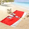 The Cat in the Hat Print Beach Towel, Large Soft Quick Dry Towel for Beach Camping Swimming