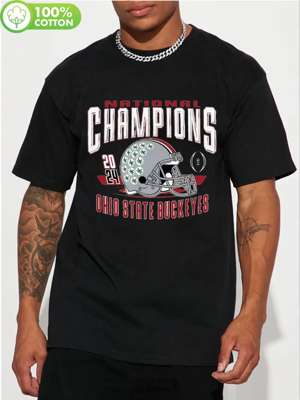 Local Ohio State Buckeyes 2024 CFP Blitz Black T-shirt - Comfortable & Stylish XXXXL