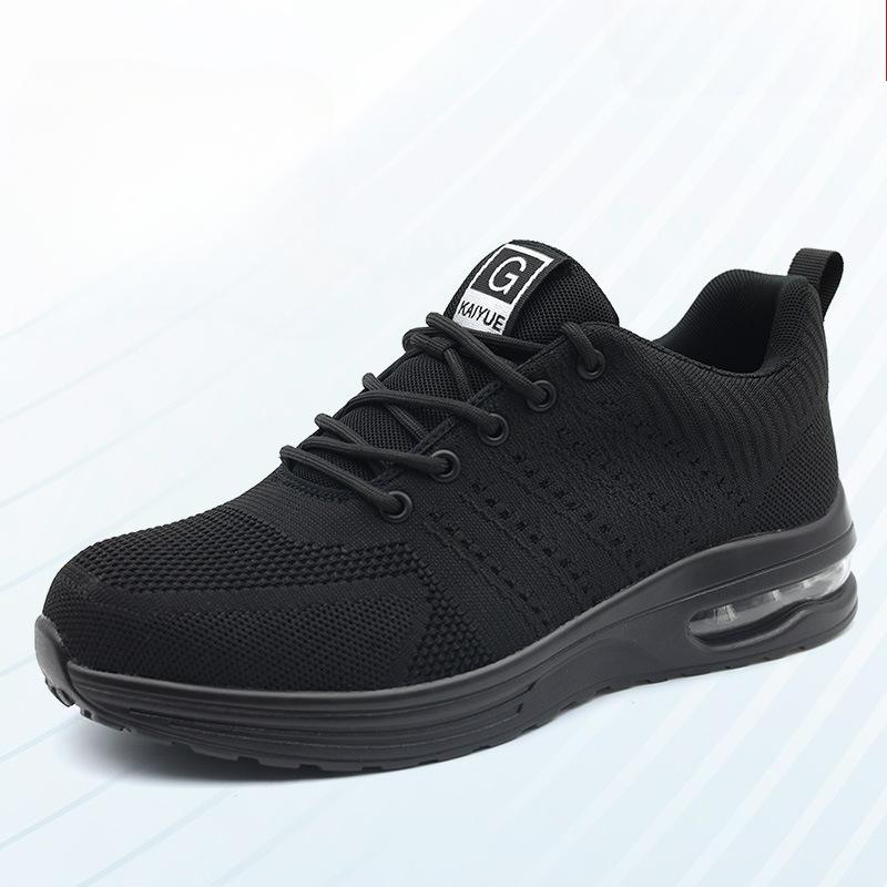 Fashion High Quality Mens Sneakers Anti-smash Puncture-Proof Men Work Safety Shoes Outdoor Indestructible Non-slip Running Shoes Plus 46