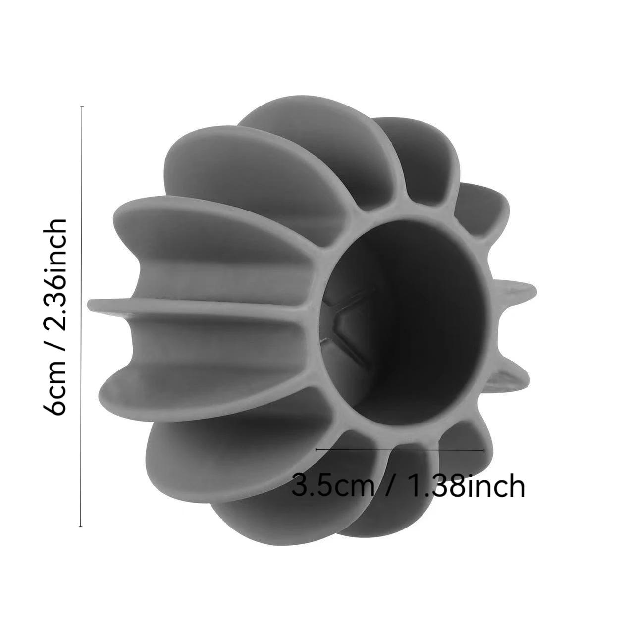 

10 шт. многоразовых волшебных шариков для стирки, противозапутывающих, подходящих для стиральной машины, силиконовых шариков для паровой сушки 10pcs