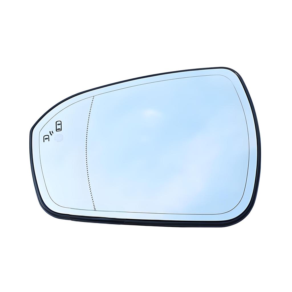 Heated Blind Spot Monitor Wing Mirror Glass Replacement for Ford Mondeo MK5 2014- - Left Right Side Rear View Mirror Lens