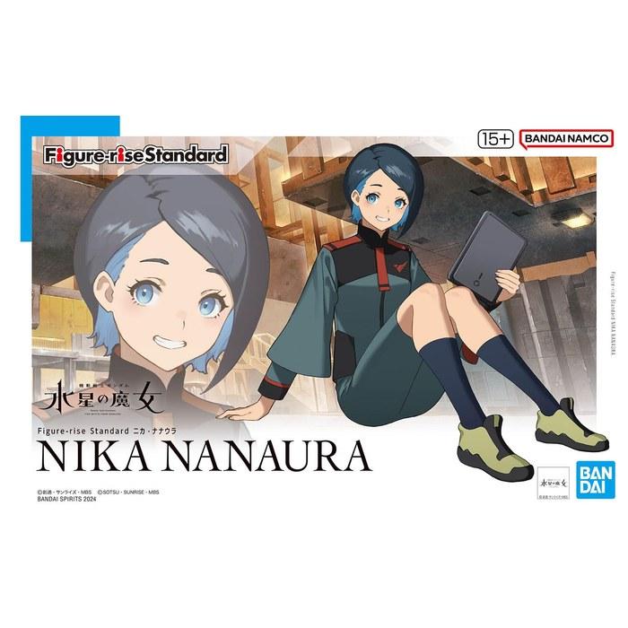 BANDAI SPIRITS Figure-rise Standard Mobile Suit Gundam: The Witch from Mercury Nika Nanaura Multicolor Model Kit