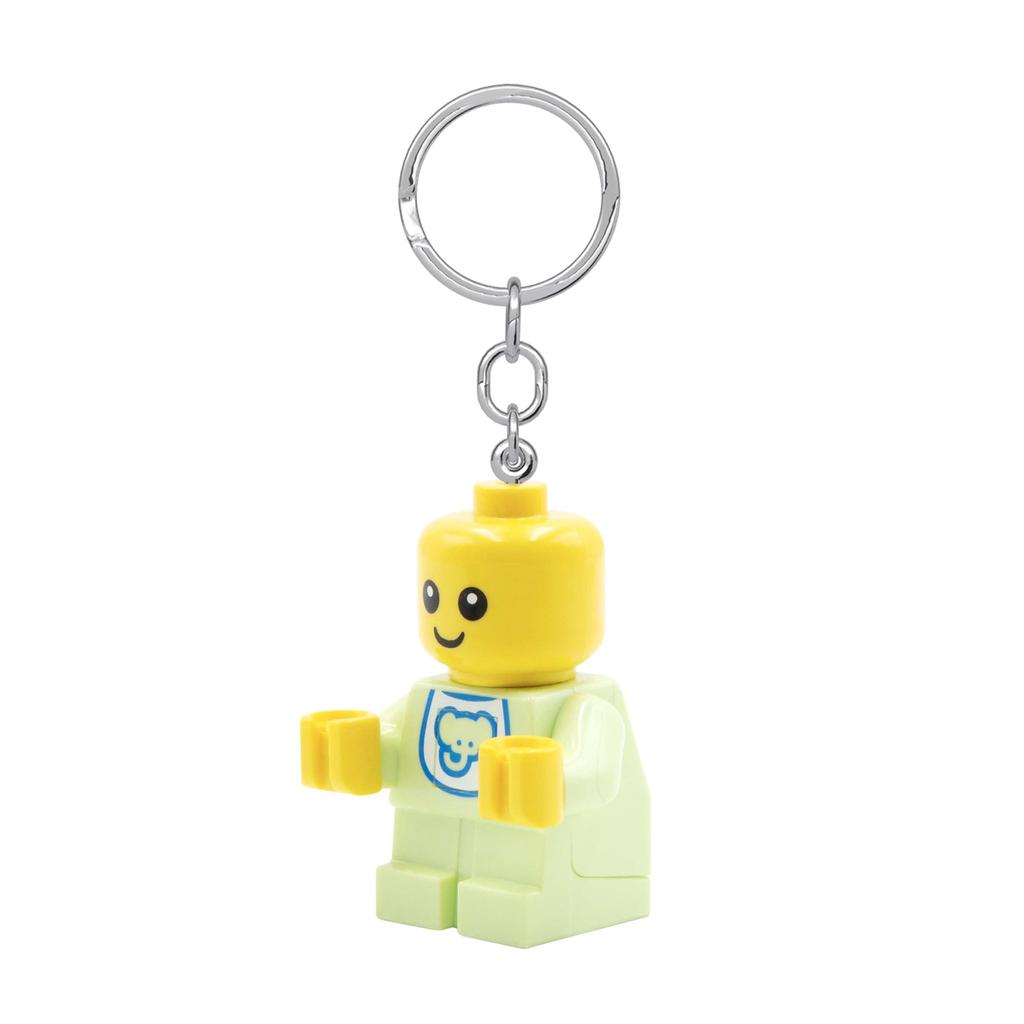IQ Iconic Baby Keychain LED Keychain Light Building Blocks Toy Doll with Movable Joints Mini Figure