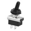 12.2mm Toggle Switch 2 Pin Switch 25A 12V Rating Compact Size Easy tallation Outdoor Use For Electrical Applications