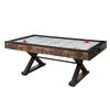 214 Cm Air Hockey Table Air Powered Arcade Table Electronic Scorer Pushers
