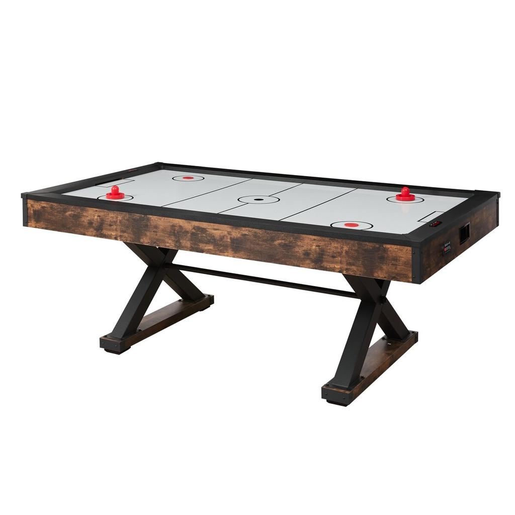 214 cm Air Hockey Table Air Powered Arcade Table Electronic Scorer Pushers