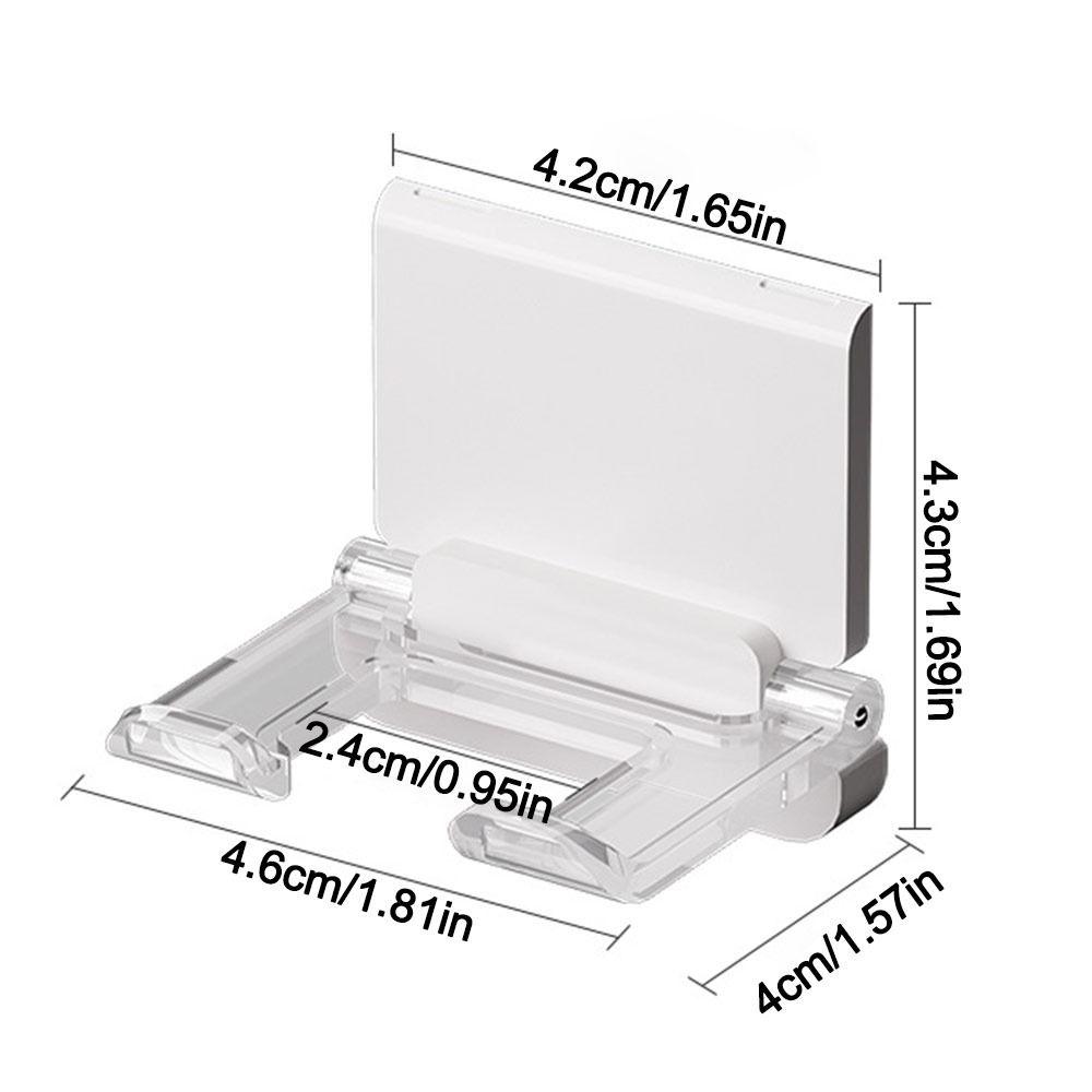 Seamless Paste Folding Hook Wall-mounted Easy To Install Plug Hook Multi-purpose Living Room Bedroom Storage Hooks