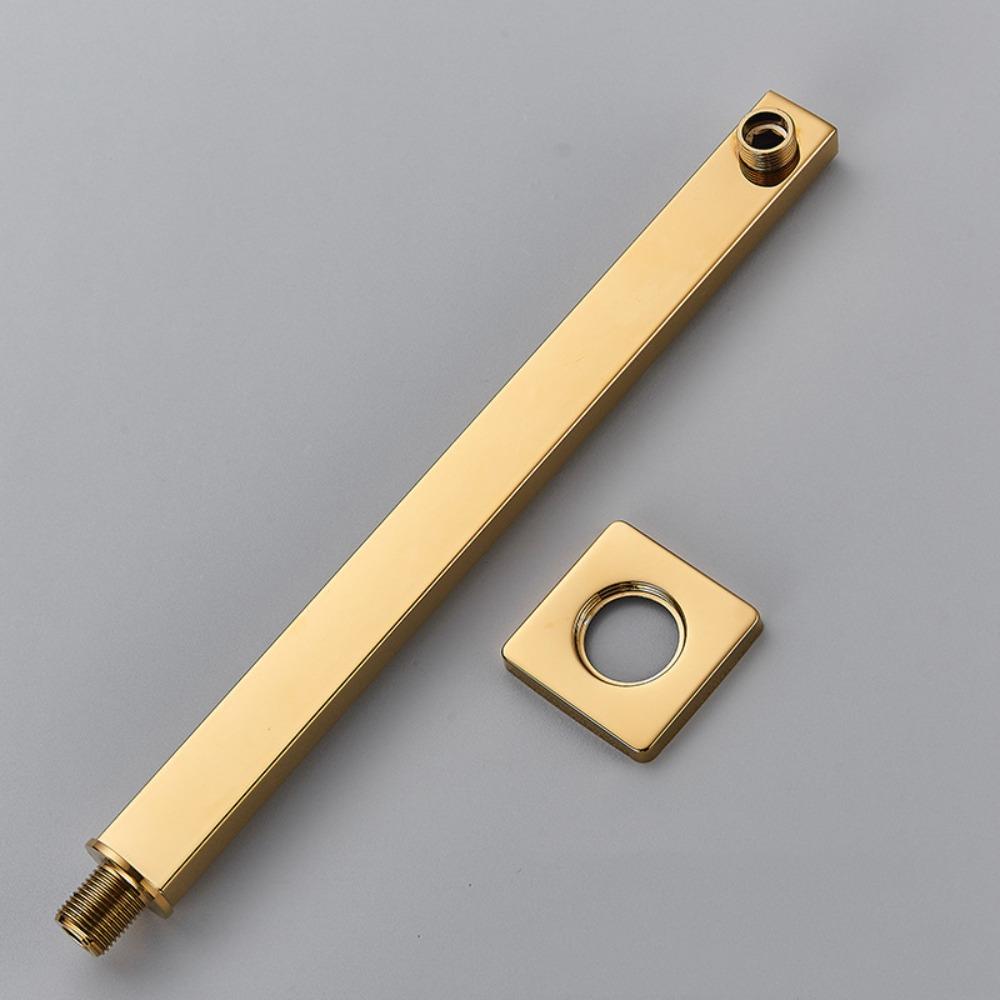 40cm Fester Duscharm G1/2 Duschkopfstangen Langlebiger Badbrausekopfadapter Badezimmerbeschläge
