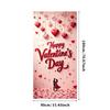 Festive Silhouette hearts Celebration Decor Banner Hanging hearts Heart Love banner for Event setup