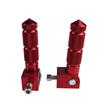 8mm Universal Pedals Folded Footrest Footpeg Compatible For Motorcycles Bicycles Electric Vehicles Mopeds Karts Scooters Parts